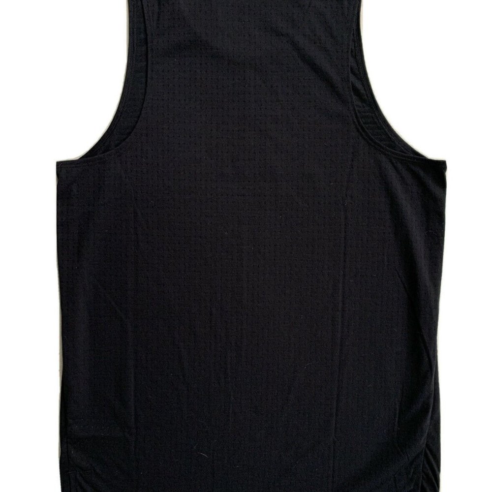 Nike Trail Rise 365 Breathe Running Tank Top Black Laser Crimson red DJ0598-010 - Picture 3 of 10
